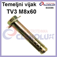 Temeljni vijak TV3 M 8x60